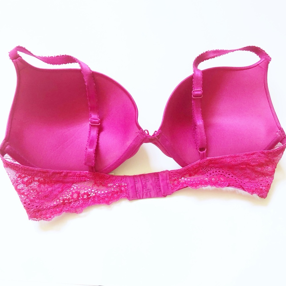 Maidenform Magenta Feeling Sexy Ultimate Gel Push Up Bra Style 8829 Size 38D - Picture 3 of 16